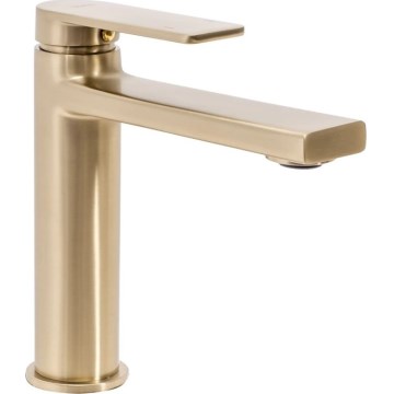 REA-B6555 - Umyvadlová baterie VERSO 16,5 cm broušená zlatá