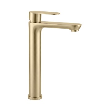 REA-B6671 - Umyvadlová baterie LOGAN 29,5 cm broušená zlatá