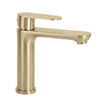 REA-B6697 - Umyvadlová baterie LOGAN 18,5 cm broušená zlatá