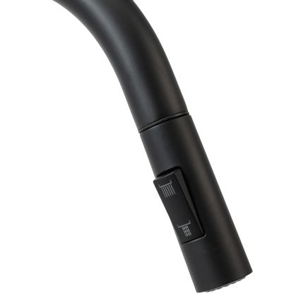 REA-B7564 - Dřezová baterie s vytahovací sprškou a filtrací ECO FRESH 37,5 cm matná černá