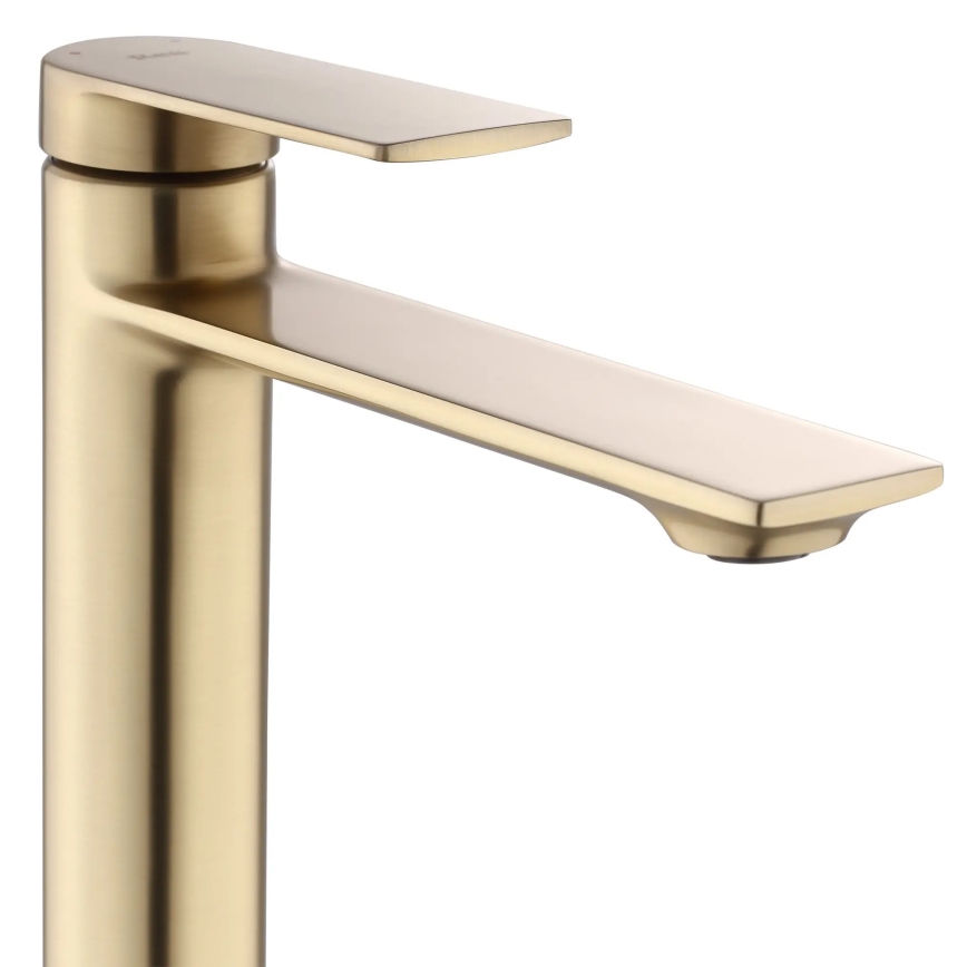 REA-B7962 - Umyvadlová baterie STORM 29,5 cm broušená zlatá