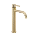 REA-B8821 - Umyvadlová baterie LUNGO ART 28 cm zlatá