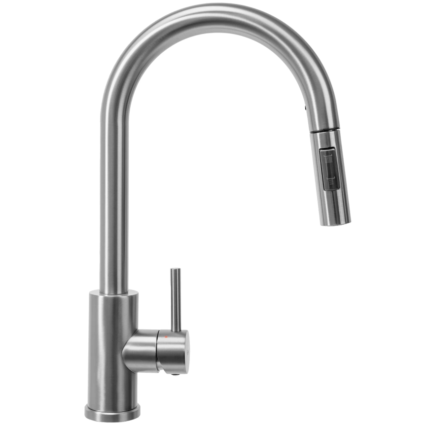 REA-B9146 - Dřezová baterie s vytahovací sprškou FRESH 39,5 cm nikl