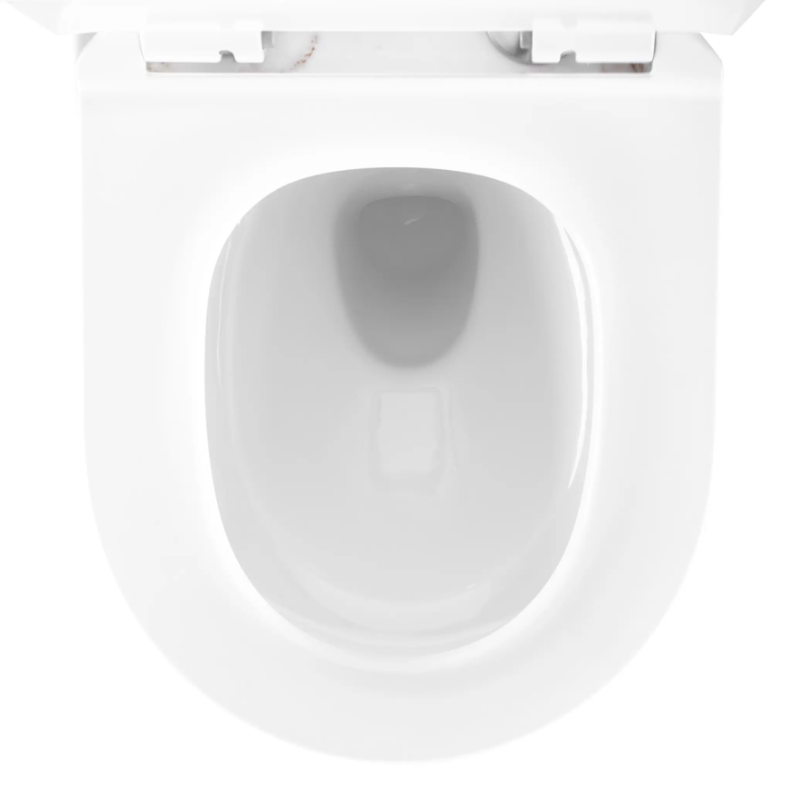 REA-C6390 - Závěsné WC s prkénkem CARTER TORNADO RIMLESS keramika/imitace kamene