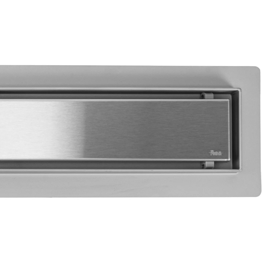 REA-G2503 - Odtokový žlab NEOX 80 cm nerezová ocel
