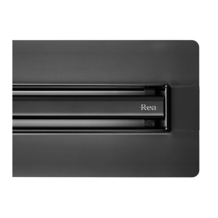 REA-G2710 - Odtokový žlab NEOX SLIM 70 cm nerezová ocel/černá