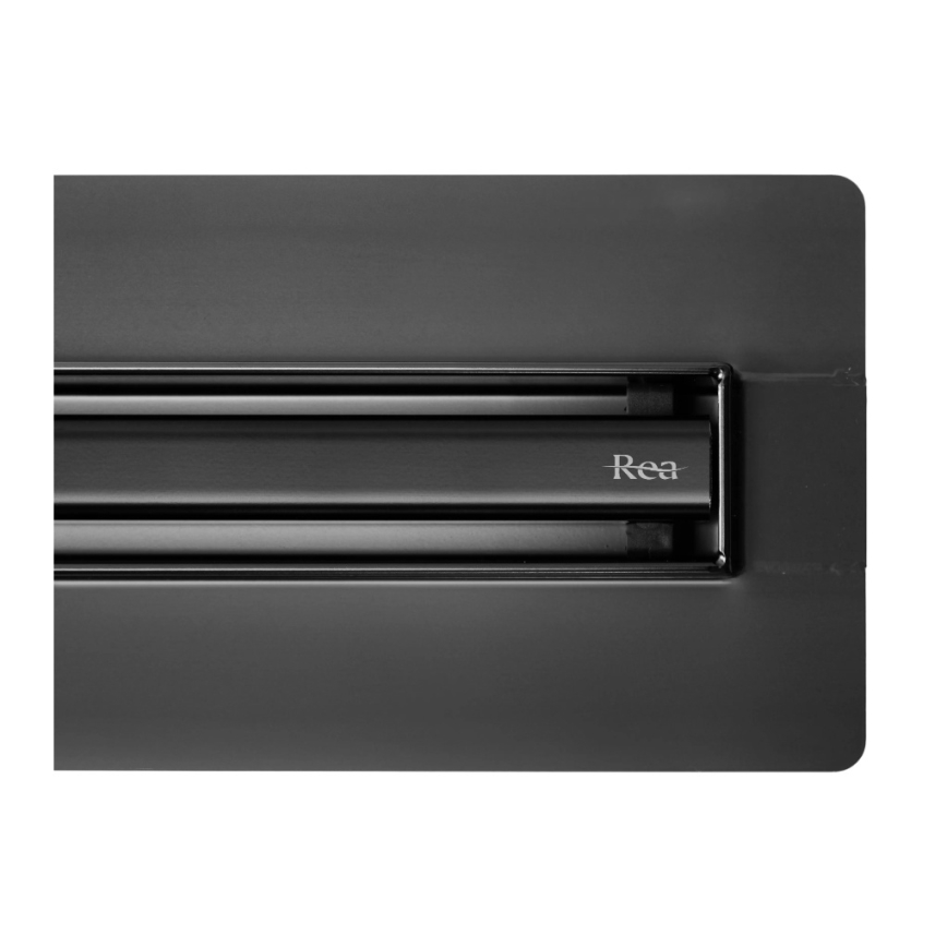 REA-G2710 - Odtokový žlab NEOX SLIM 70 cm nerezová ocel/černá
