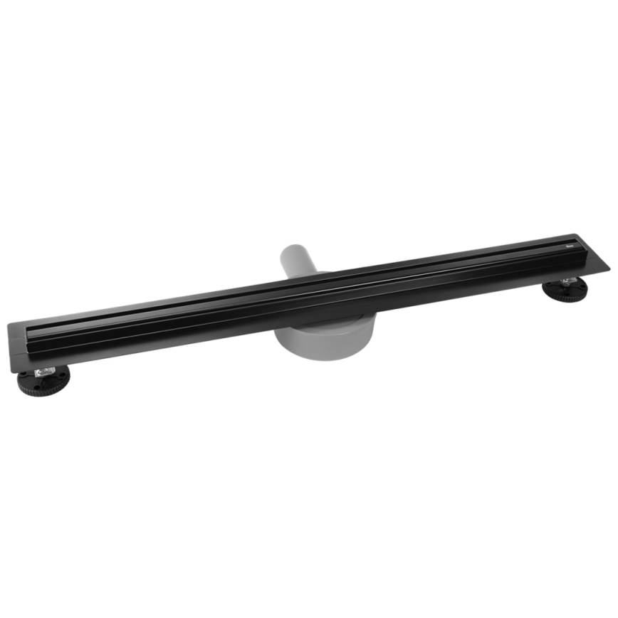 REA-G2710 - Odtokový žlab NEOX SLIM 70 cm nerezová ocel/černá