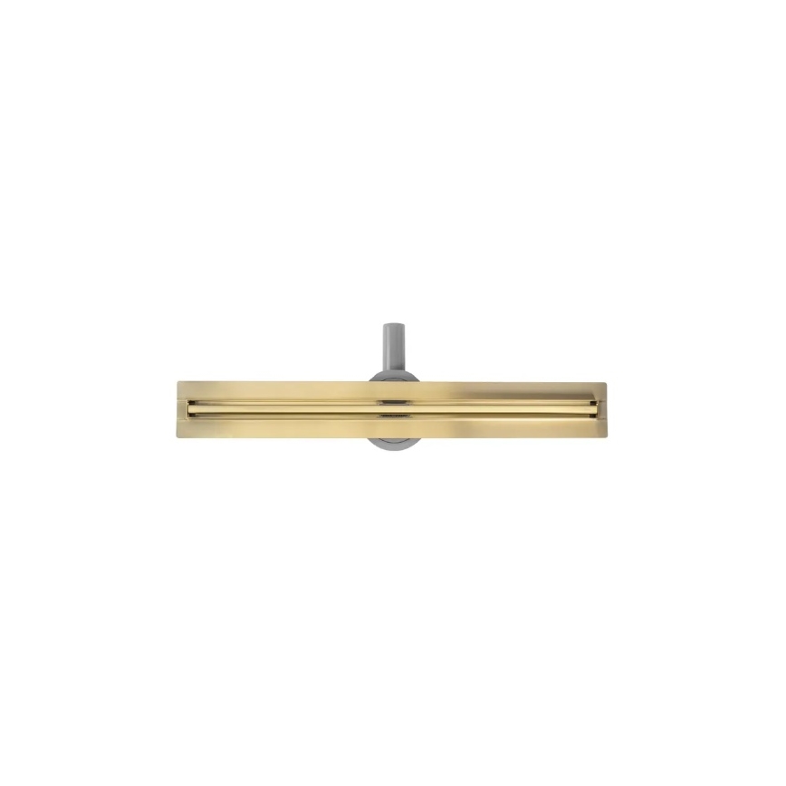 REA-G2714 - Odtokový žlab NEOX SLIM 70 cm nerezová ocel/broušená zlatá