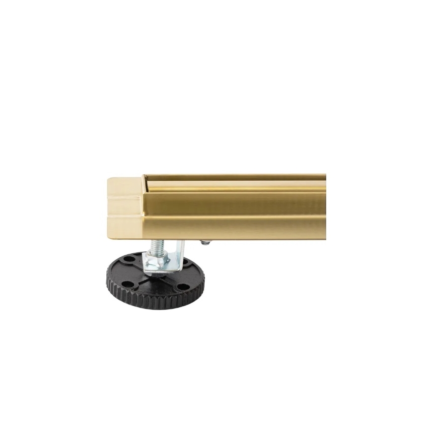 REA-G2714 - Odtokový žlab NEOX SLIM 70 cm nerezová ocel/broušená zlatá