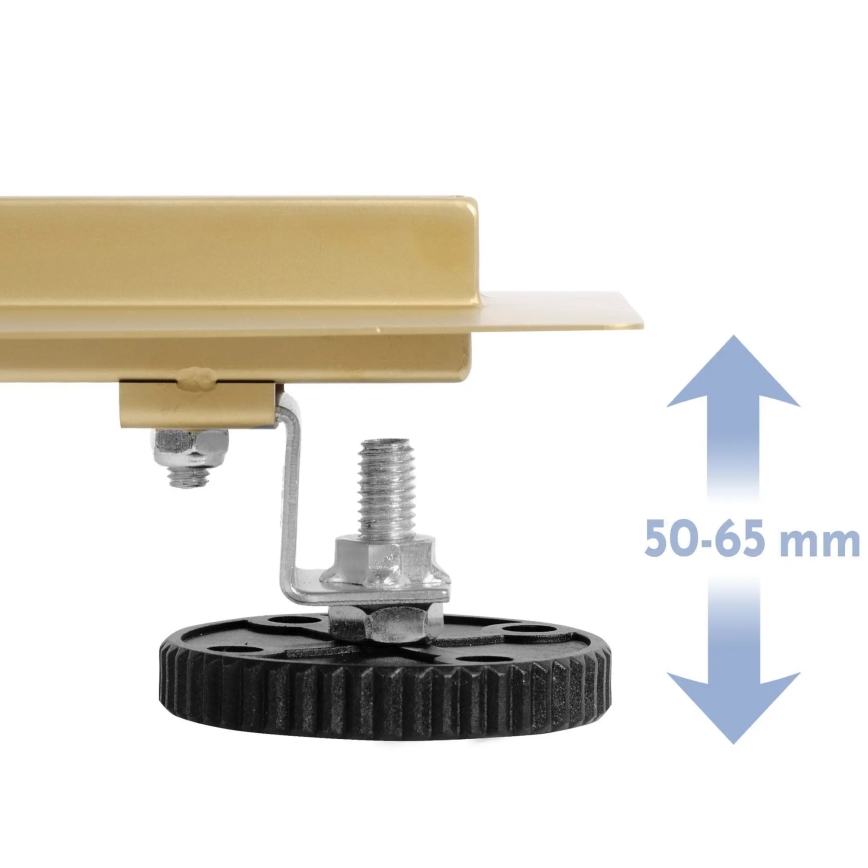 REA-G2743 - Odtokový žlab NEOX PRO 60 cm zlatá