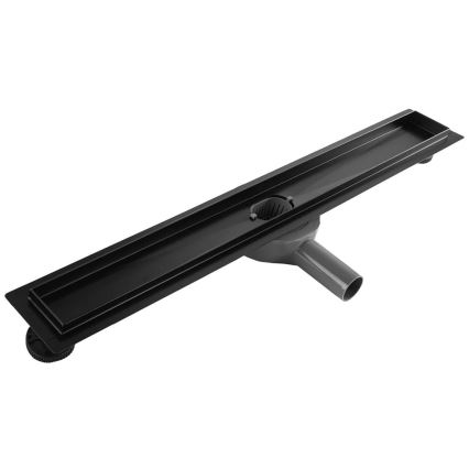 REA-G7802 - Odtokový žlab NEOX PRO 70 cm nerezová ocel/černá