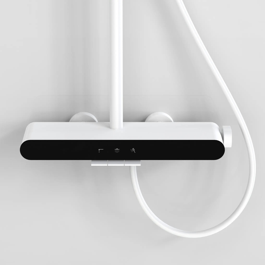 REA-P0353 - Sprchová sada s baterií FAREL matná bílá