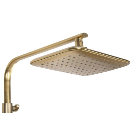 REA-P5004 - Sprchová sada s termostatickou baterií TOM broušená zlatá