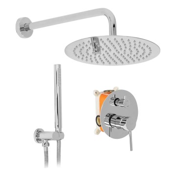 REA-P8007 - Sprchová sada s podomítkovou baterií LUNGO lesklý chrom