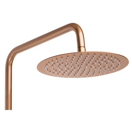 REA-P8807 - Sprchová sada s termostatickou baterií LUNGO kartáčovaná měď