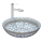 REA-U0267 - Umyvadlo na desku ARTE pr. 40 cm keramika/ornamentální vzor