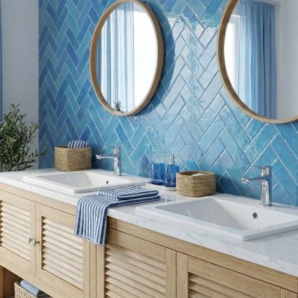 REA-U0786 - Zápustné umyvadlo DAFNE 47x62 cm keramika/lesklá bílá