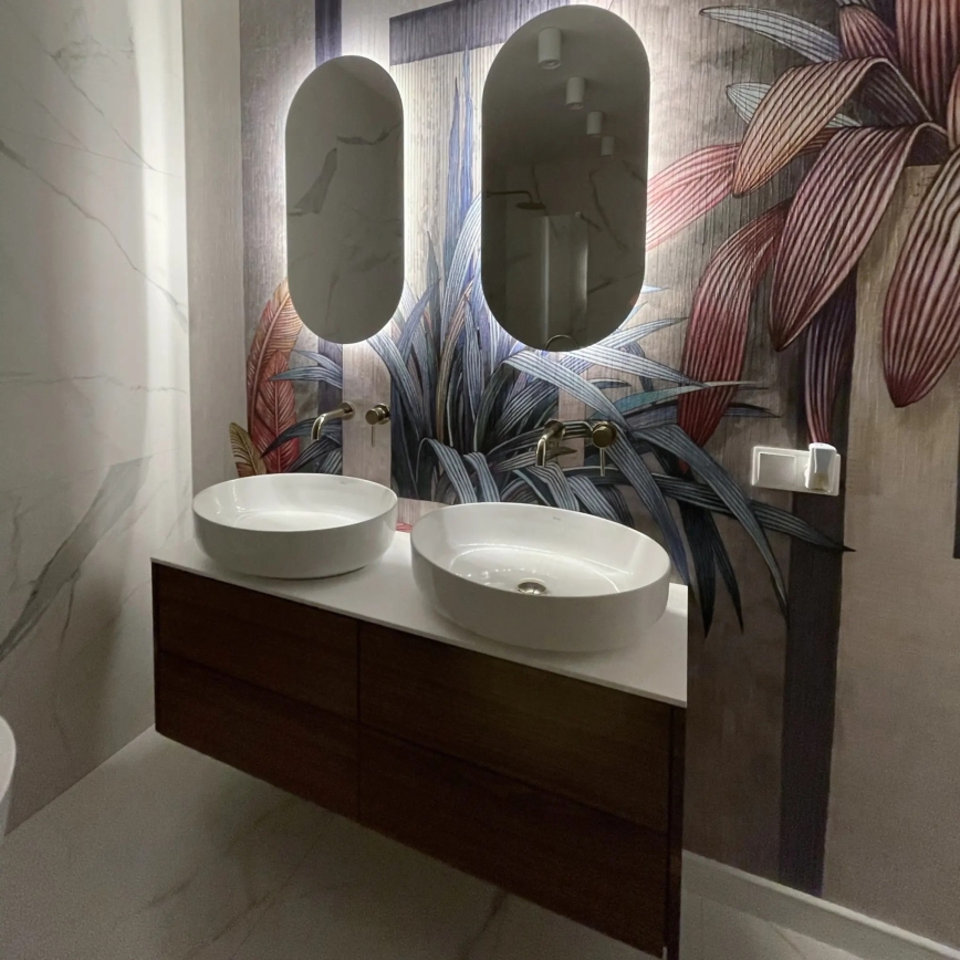 REA-U1223 - Umyvadlo na desku QUEEN 41,5x55 cm keramika/lesklá bílá