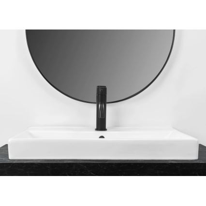 REA-U3326 - Zápustné umyvadlo MANDY 46x60 cm keramika/lesklá bílá