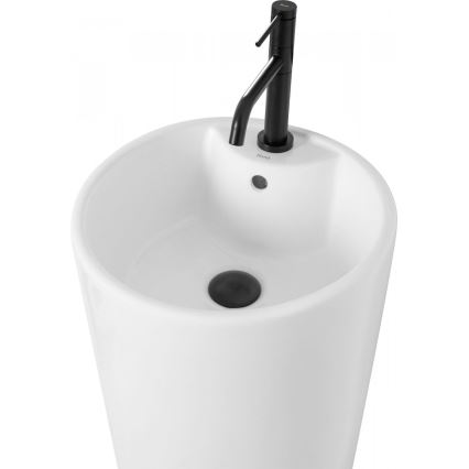REA-U5635 - Volně stojící umyvadlo BLANKA 85x40 cm keramika/lesklá bílá