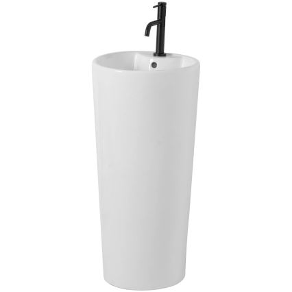 REA-U5635 - Volně stojící umyvadlo BLANKA 85x40 cm keramika/lesklá bílá