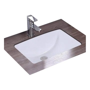 REA-U6653 - Zápustné umyvadlo ADELA 33x46 cm keramika/lesklá bílá