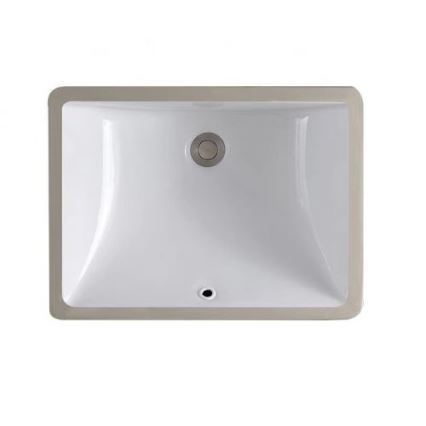 REA-U6653 - Zápustné umyvadlo ADELA 33x46 cm keramika/lesklá bílá