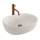 REA-U8480 - Umyvadlo na desku AMELIA 34,5x48 cm keramika/imitace kamene