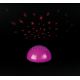 Reality - LED Dotykový projektor SIRIUS LED/0,5W/3xAA růžová
