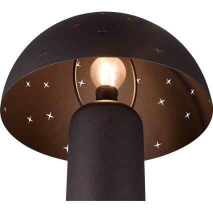 Reality - Stolní lampa SETA 1xE14/28W/230V černá