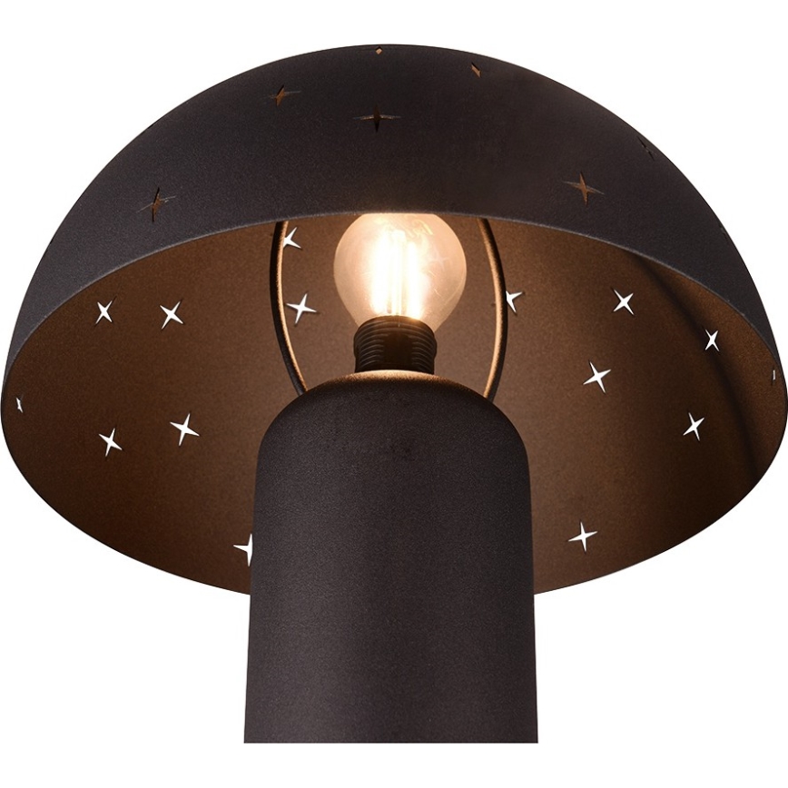 Reality - Stolní lampa SETA 1xE14/28W/230V černá