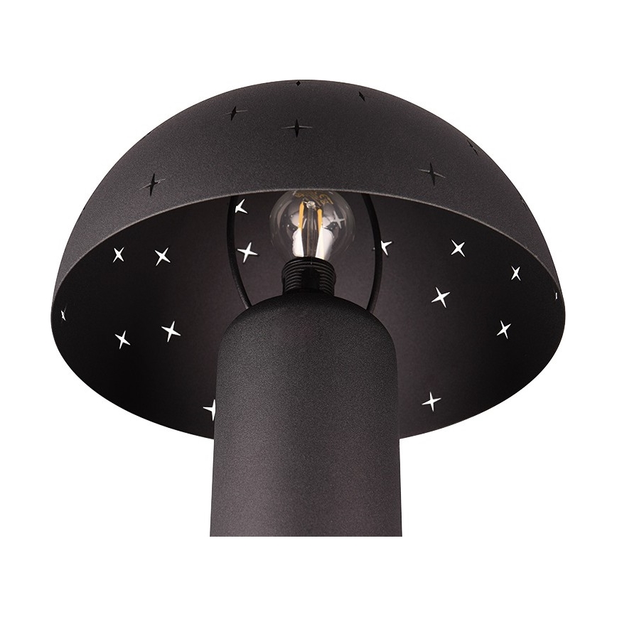 Reality - Stolní lampa SETA 1xE14/28W/230V černá