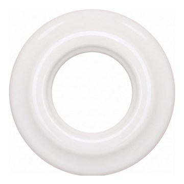 Reblig - Porcelánový retro rámeček jednoduchý bílá