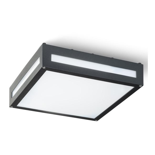 RED - Design Rendl - R10359 - Venkovní stropní svítidlo PLAKA 2xE27/26W/230V IP54