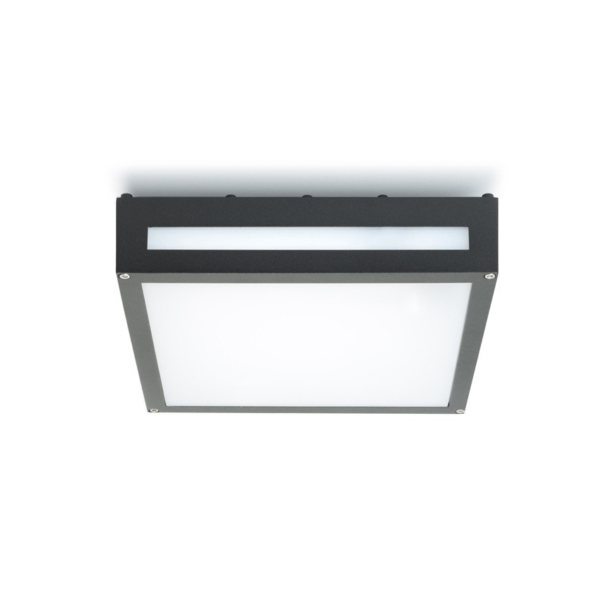 RED - Design Rendl - R10359 - Venkovní stropní svítidlo PLAKA 2xE27/26W/230V IP54
