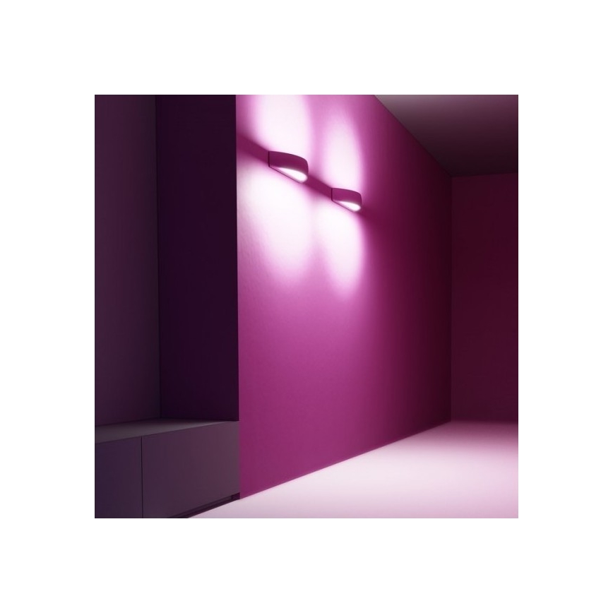 RED - Design Rendl - R10451 - Nástěnné svítidlo CRESCENT 2xE14/28W/230V