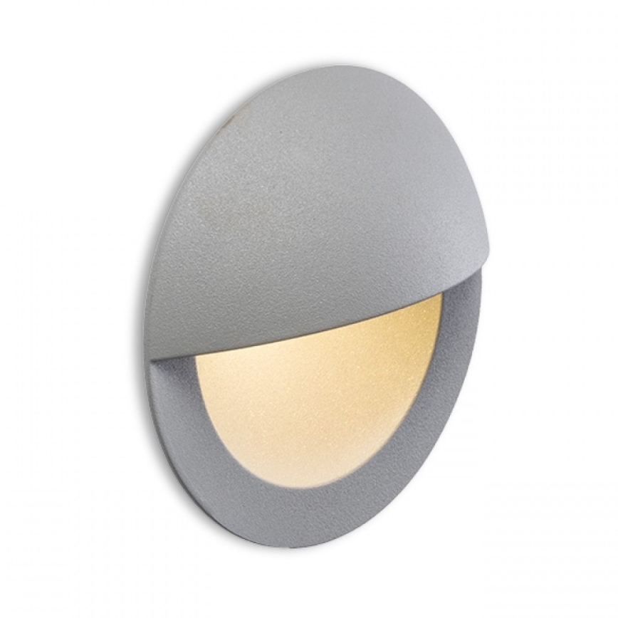RED - Design Rendl - R10558 - LED Venkovní vestavné svítidlo ASTERIA LED/3W/230V IP54