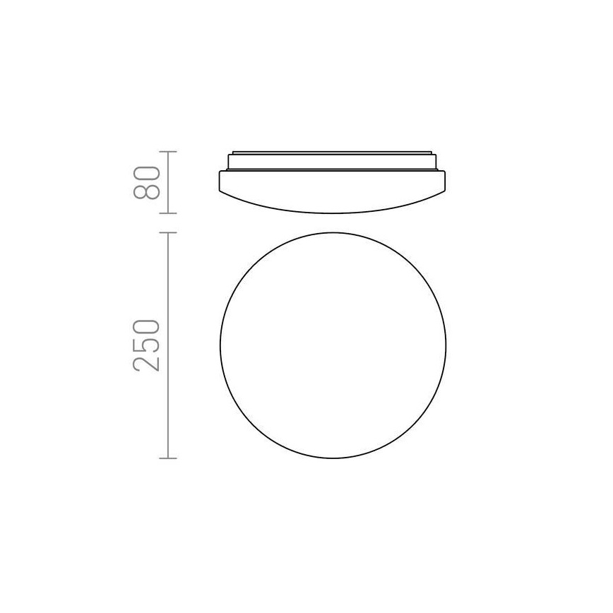 RED - Design Rendl - R12431 - LED Stropní svítidlo SEMPRE LED/10W/230V