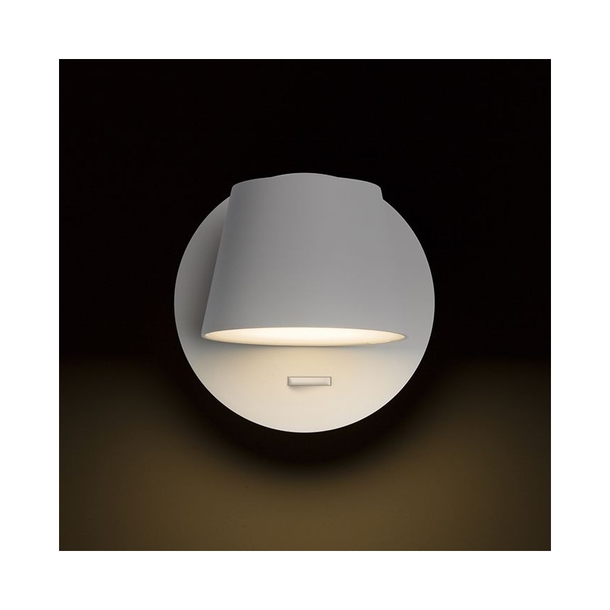 RED - Design Rendl - R12476 - LED Nástěnná bodové svítidlo AMADEUS LED/6W/230V bílá