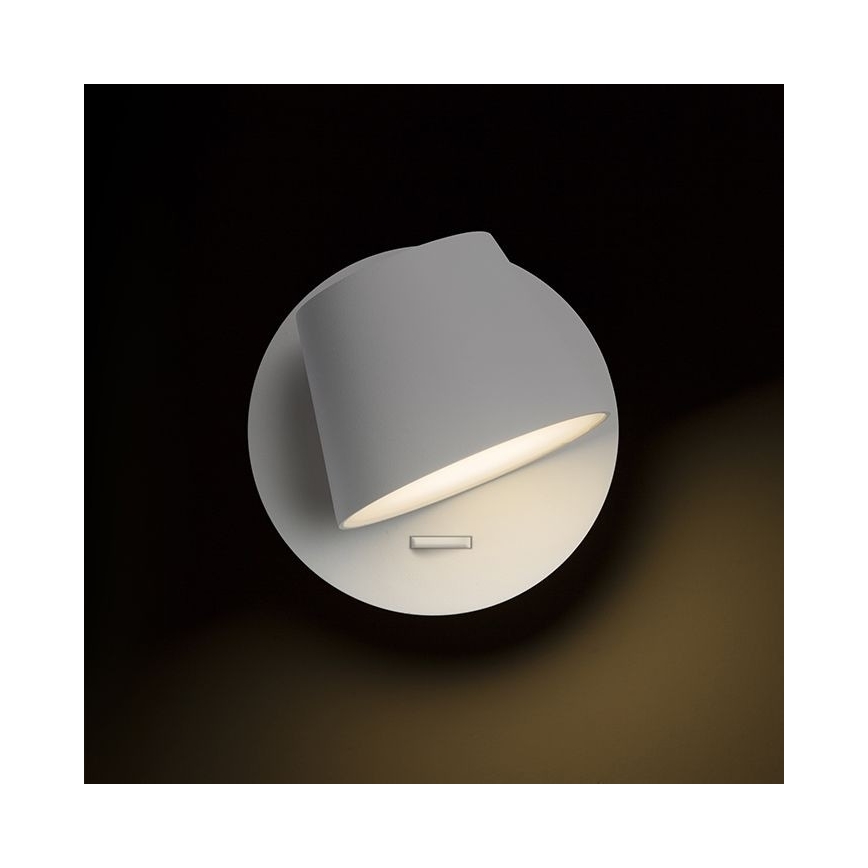 RED - Design Rendl - R12476 - LED Nástěnná bodové svítidlo AMADEUS LED/6W/230V bílá