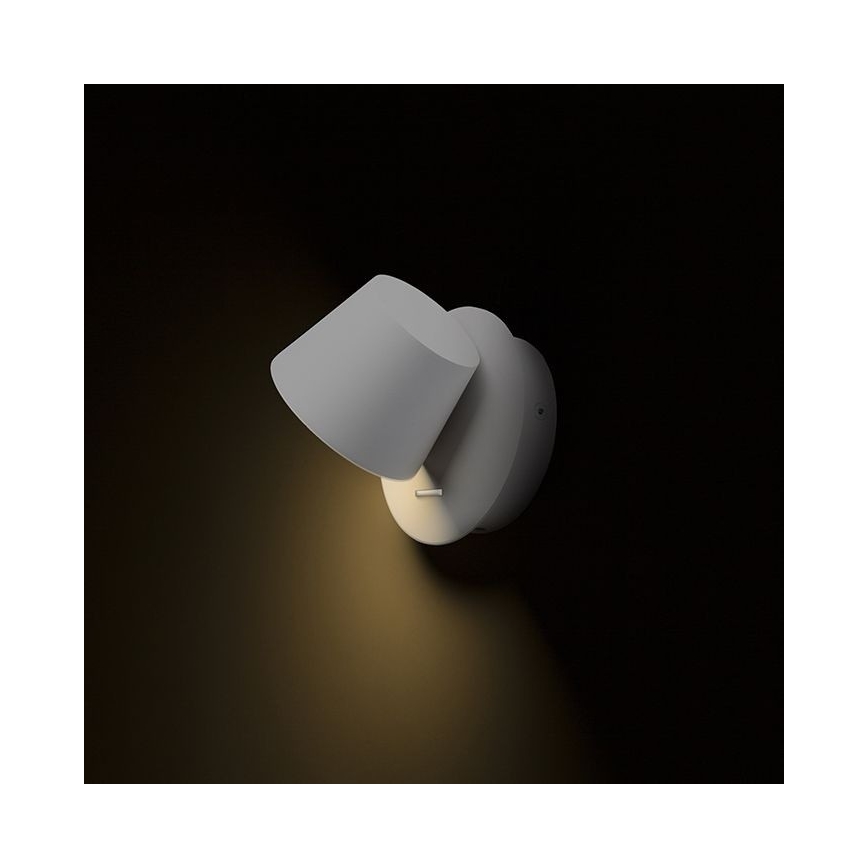 RED - Design Rendl - R12476 - LED Nástěnná bodové svítidlo AMADEUS LED/6W/230V bílá