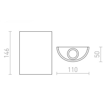 RED - Design Rendl - R12592 - LED Nástěnné svítidlo DAFFY LED/6W/230V bílá