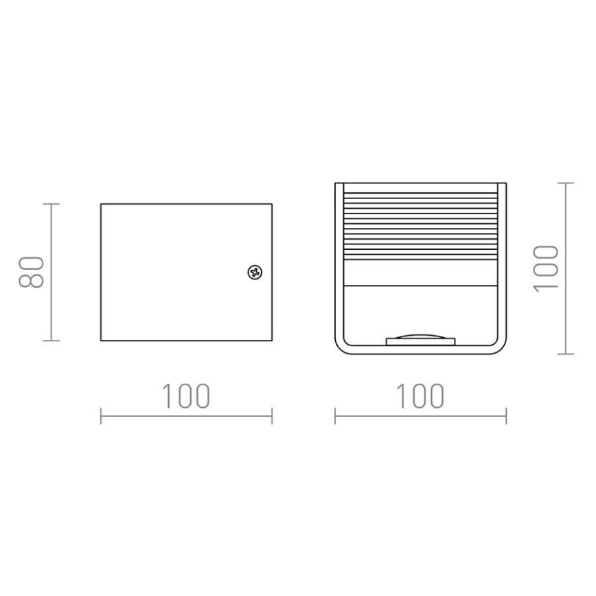 RED - Design Rendl - R12598 - LED Nástěnné svítidlo ONYX LED/5W/230V bílá
