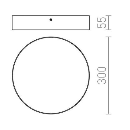 RED - Design Rendl - R12845 - LED Stropní svítidlo LARISA LED/30W/230V zlatá