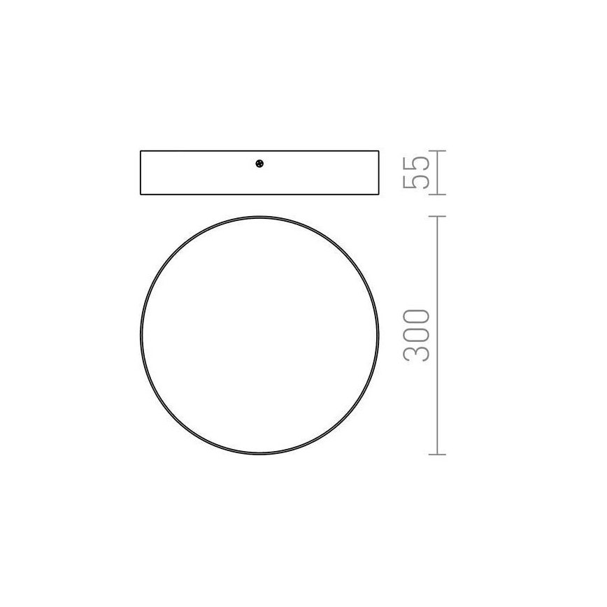 RED - Design Rendl - R12845 - LED Stropní svítidlo LARISA LED/30W/230V zlatá