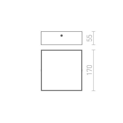 RED - Design Rendl - R12848 - LED Stropní svítidlo LARISA LED/15W/230V bílá