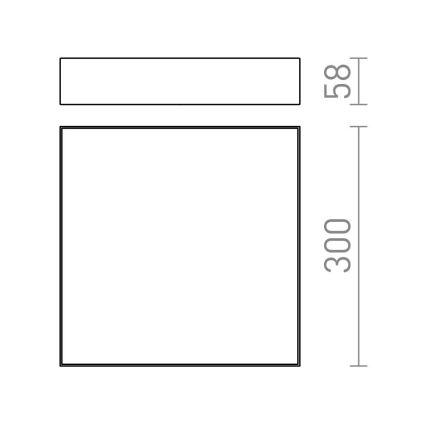 RED - Design Rendl - R12850 - LED Stropní svítidlo LARISA LED/30W/230V bílá