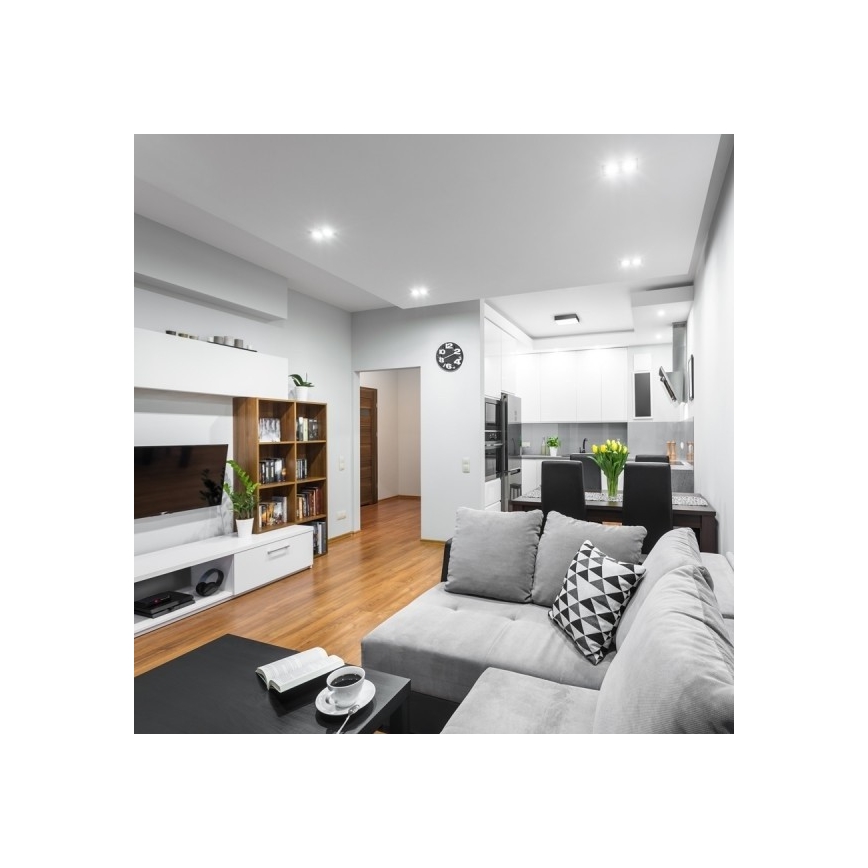 RED - Design Rendl - R12851 - LED Stropní svítidlo LARISA LED/30W/230V černá