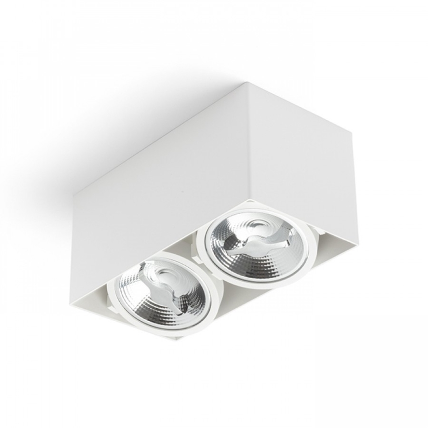 RED - Design Rendl - R13362 - LED Bodové svítidlo JAMES 2xLED/15W/230V